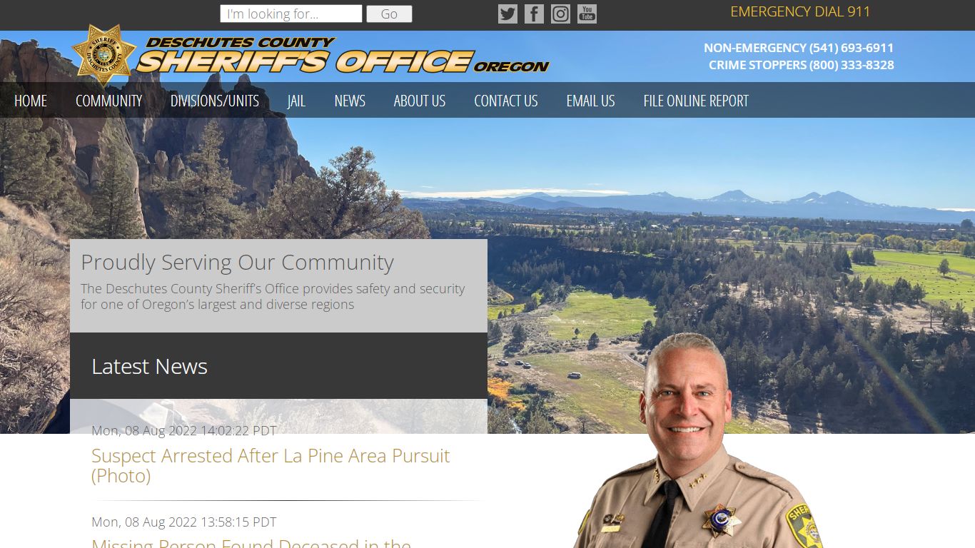 Current Inmate List | Deschutes County Sheriff's Office in ...